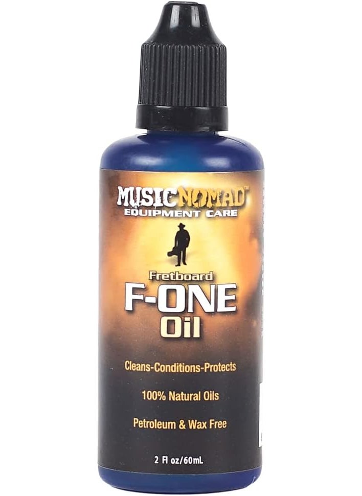 MusicNomad MusicNomad FONE Fretboard Oil Cleaner  Conditioner 2 oz MN105  - Image 1