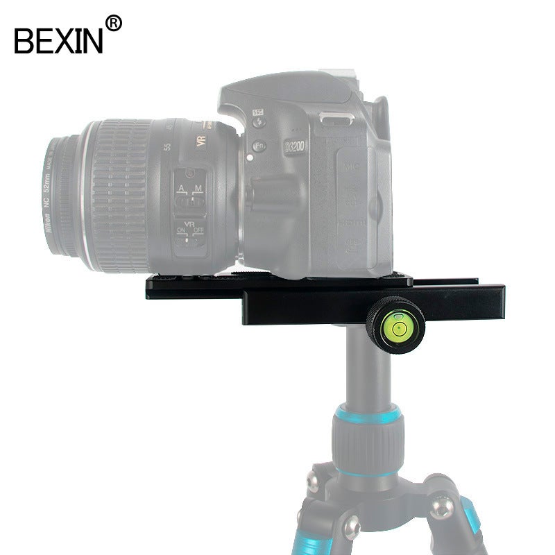 بيكسين لوحة التثبيت السريع الشاملة لأسس كاميرات SLR Bexin QR-120، مقبض المشبك، مثبت الانحياح/التدوير، مشبك التغيير السريع (QR-120) - Image 5