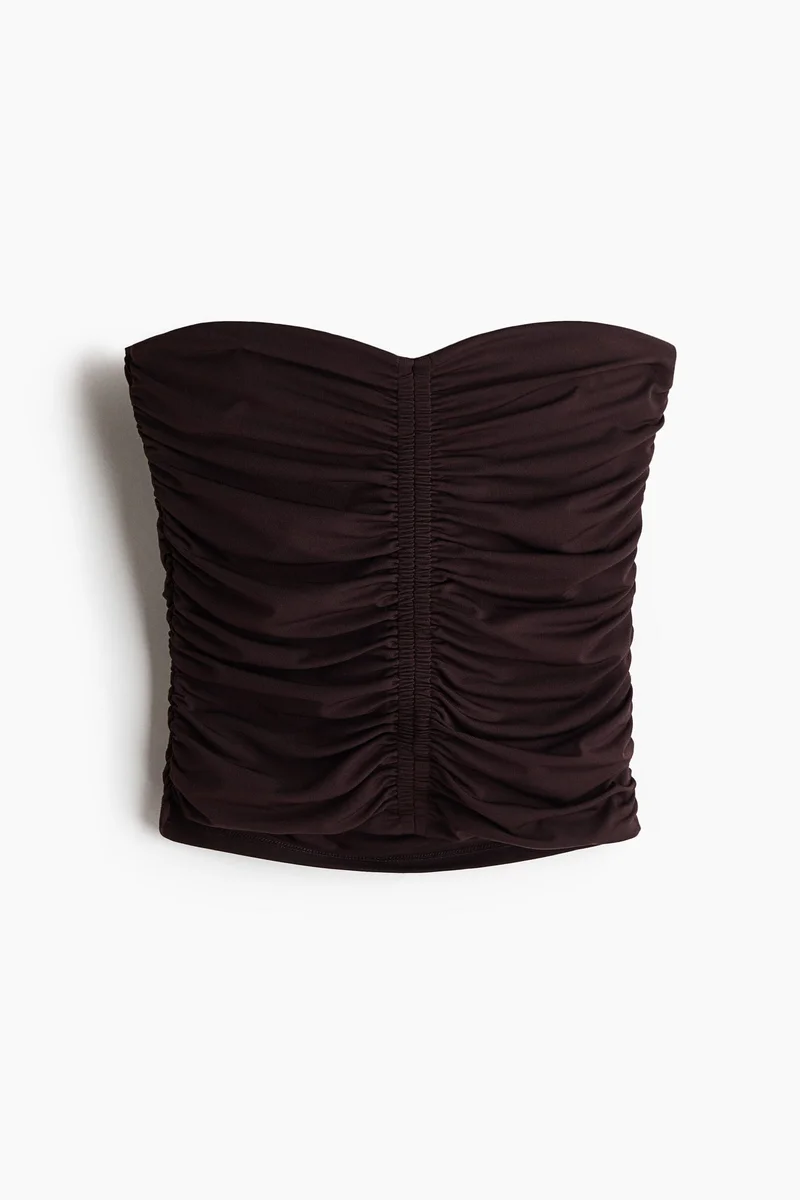 H&M Bandeau jersey top