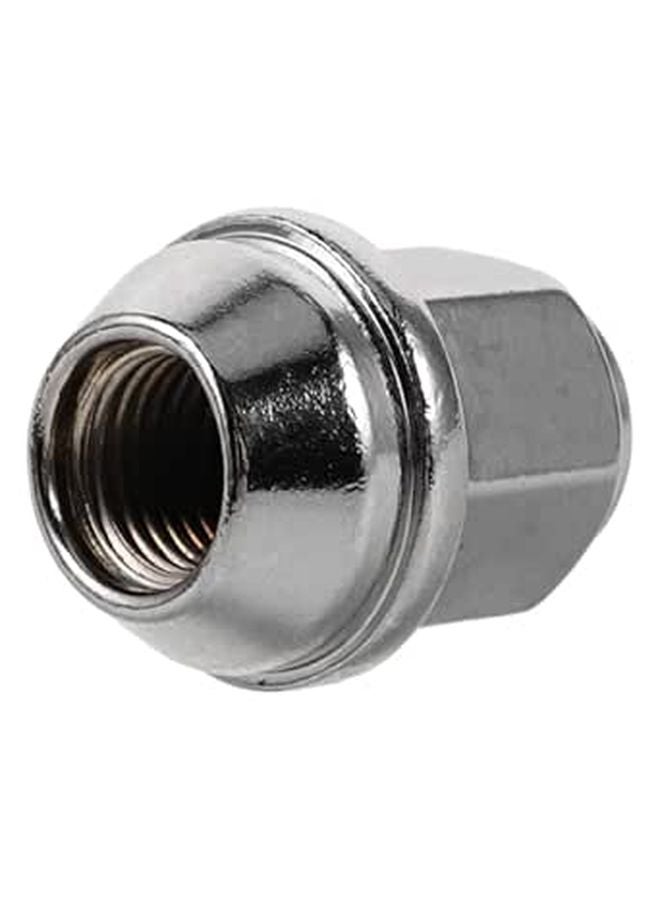 Solid Reinforced Silver 14x1 5 Wheel Lug Nut Caps For SUV Sports Car Tire Protection - Image 1