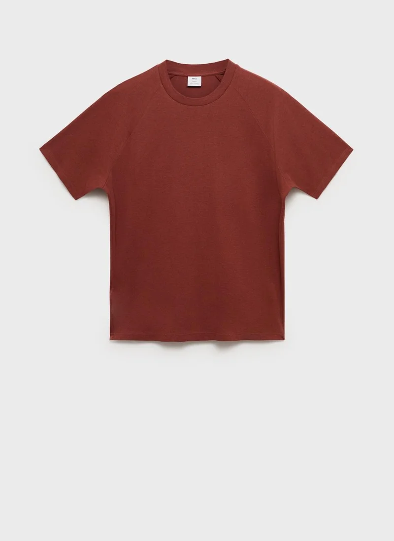 Mango Man Relaxed-Fit T-Shirt