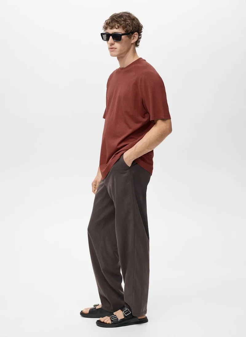 Mango Man Relaxed-Fit T-Shirt