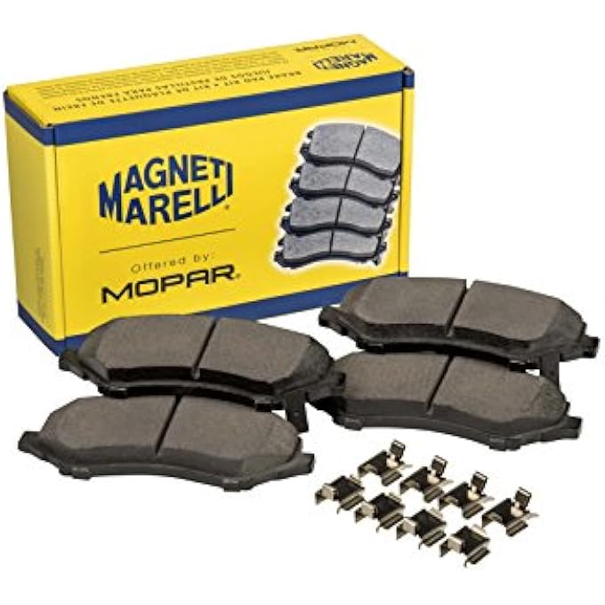 ريحني ماجنتي ماريلي من موبار 2AMV4386AA مجموعة وسادات فرامل من 2 - Image 1