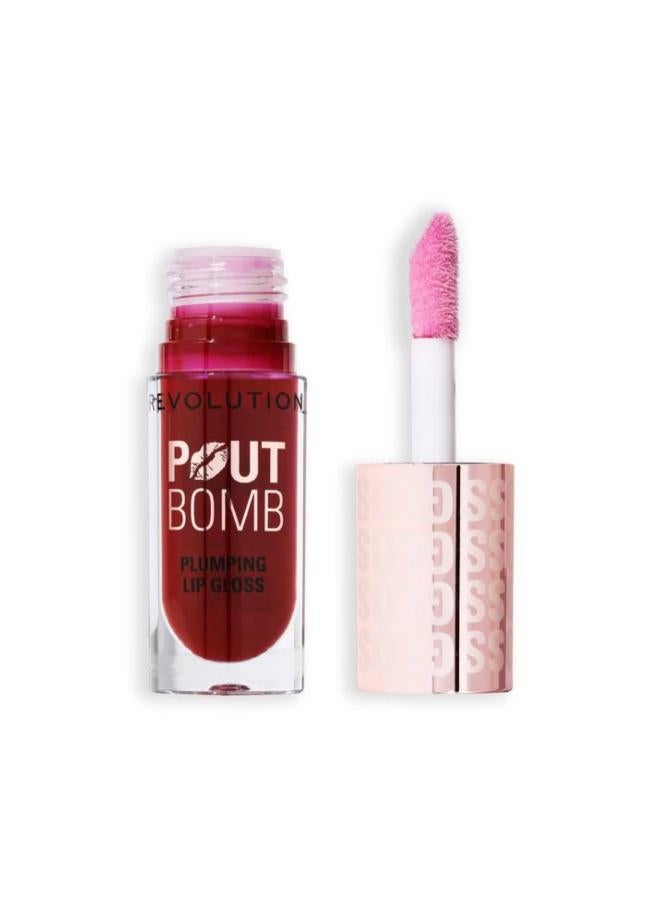 REVOLUTION Pout Bomb Plumping Lip Gloss - Image 1