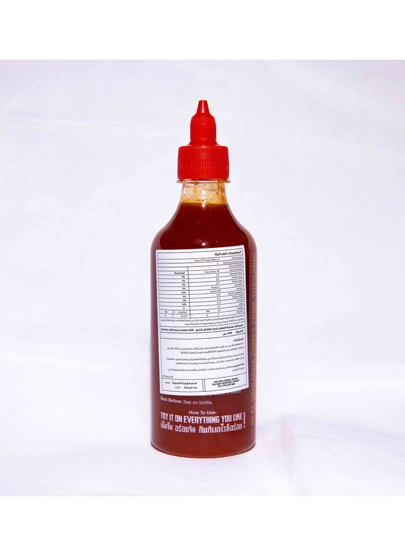 Suree Crying Thaiger Sweet Chilli Sriracha Sauce 440ml  - Image 3