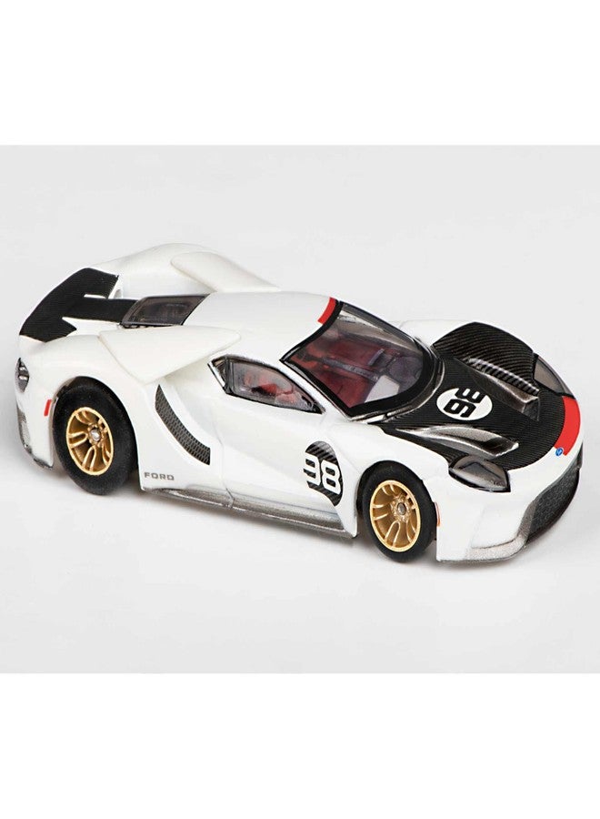 AFX/Racemasters Mega G+ Ford GT Heritage #98 AFX22044 HO Slot Racing Cars - Image 3