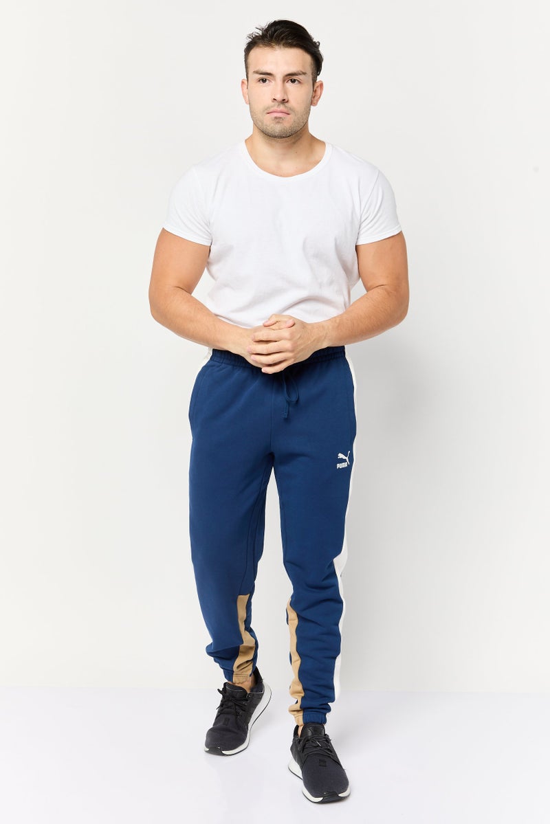 PUMA Men Sportswear Fit Running Sweatpants, Navy Blue  - Image 2