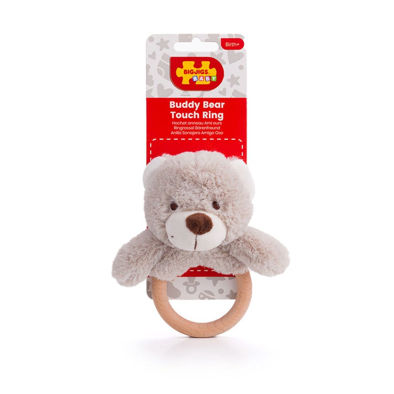 BIGJIGS Buddy Bear - Touch Ring (4) Bb615