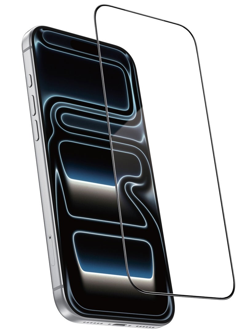 GREEN LION iPhone 18 Pro/iPhone 17 Pro Tempered Glass Screen Protector Anti-Reflective 9H Hardness 3D Curved Edges HD Clarity for iPhone Comfort Glass Shield - Image 2