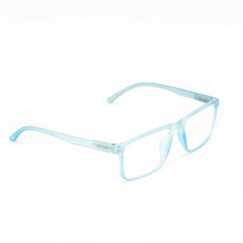 Lens+ Lensplus Square TR Full Rim Eyeglasses with Blue Cut Lightweight Unisex Eyewear for Men & Women | Stylish Computer & Daily Use Frame - Image 2