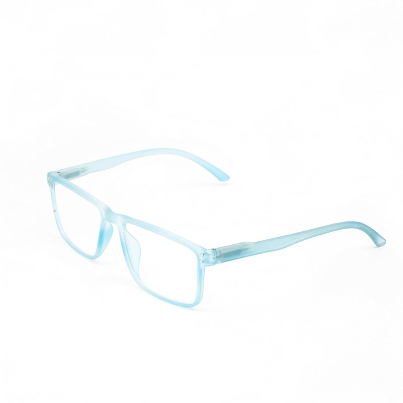 Lens+ Lensplus Square TR Full Rim Eyeglasses with Blue Cut Lightweight Unisex Eyewear for Men & Women | Stylish Computer & Daily Use Frame - Image 1
