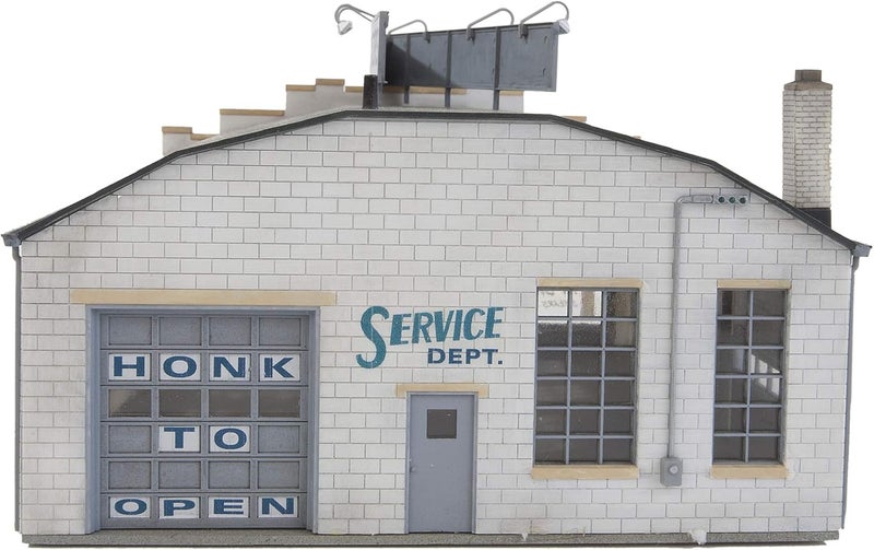 Cornerstone Walthers Import Motors Kit - Classic 60s/70s Dealership Model - Image 4