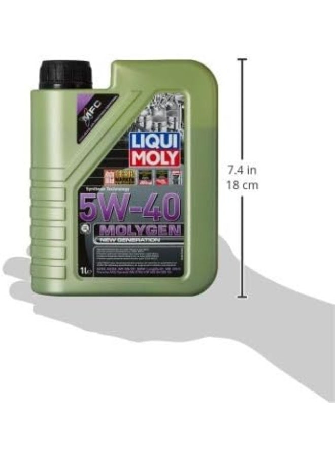 LIQUI MOLY Liqui Moly Molygen 5W40 New Generation Engine Oil 1 Litre - Image 4
