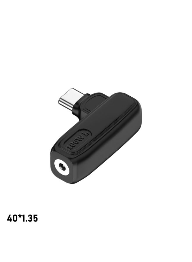 Dc Female To Type-c Adapter Is Suitable For 140w Power Pd Adapter 5v/9v/20v Automatic Identification Head - Image 1