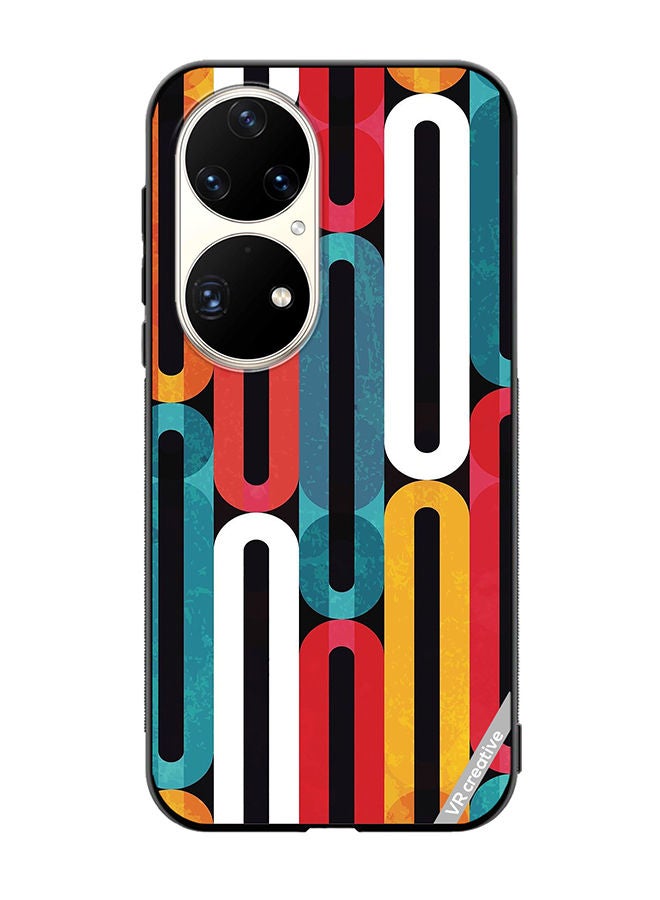 VR CREATIVE Protective Case Cover For Huawei P50 Pro Marcus Water Multicolor Design - Image 1
