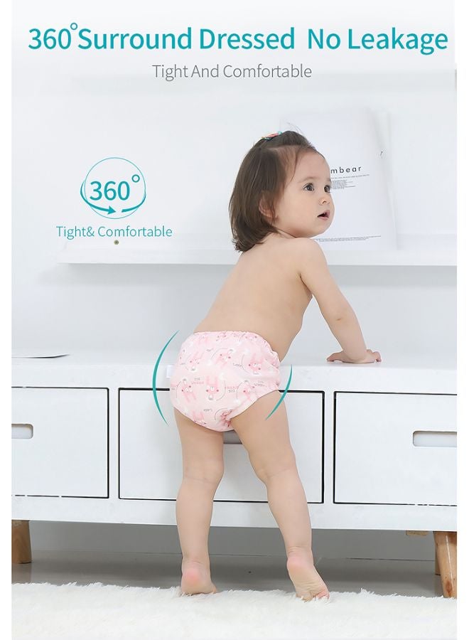 6 Layer Breathable Cotton Training Pants, Size L, 11-14 Kg, 2 Count - Image 4