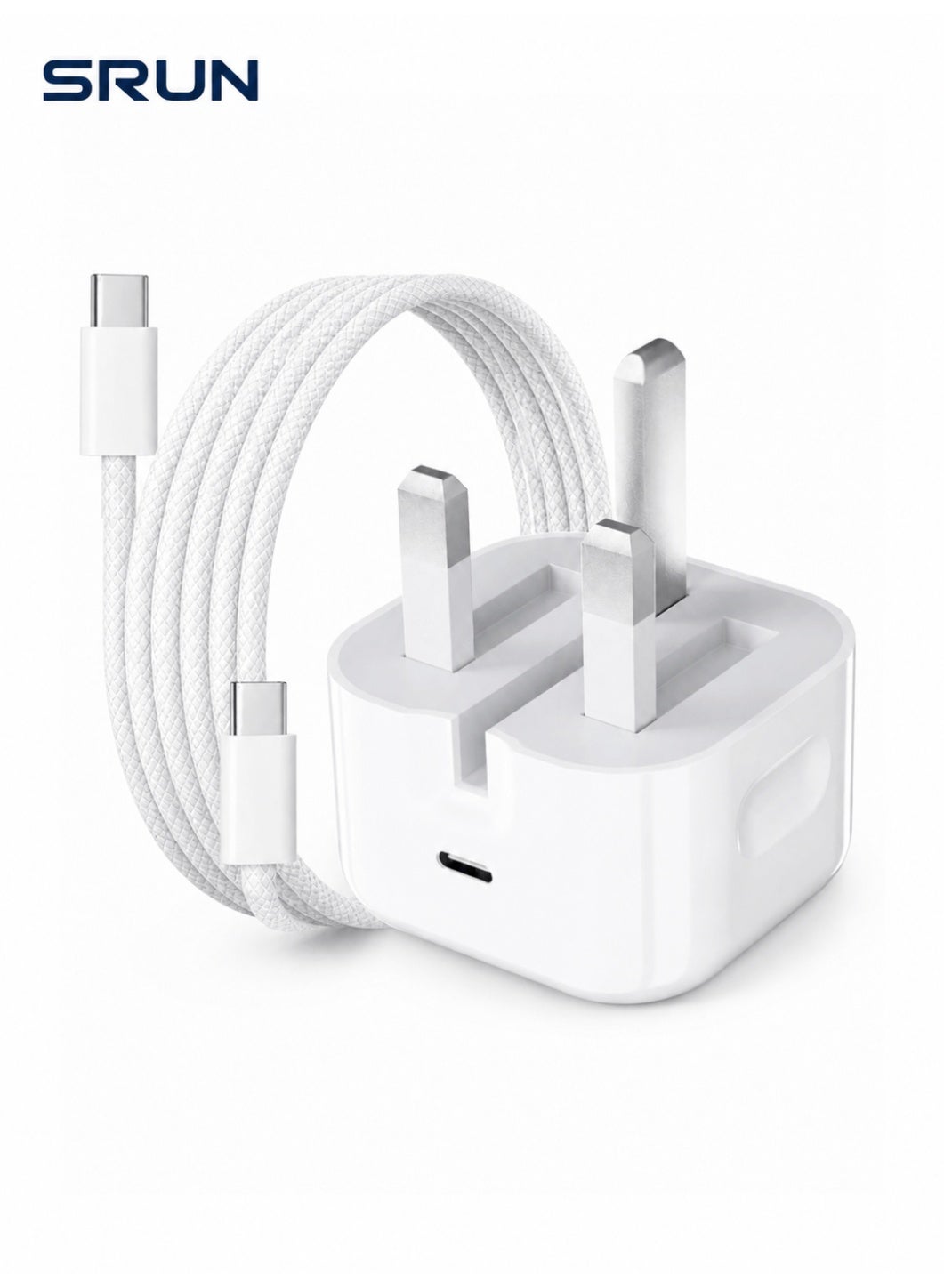 إس ران Srun iPhone Fast Charger usbc 1 M 20W