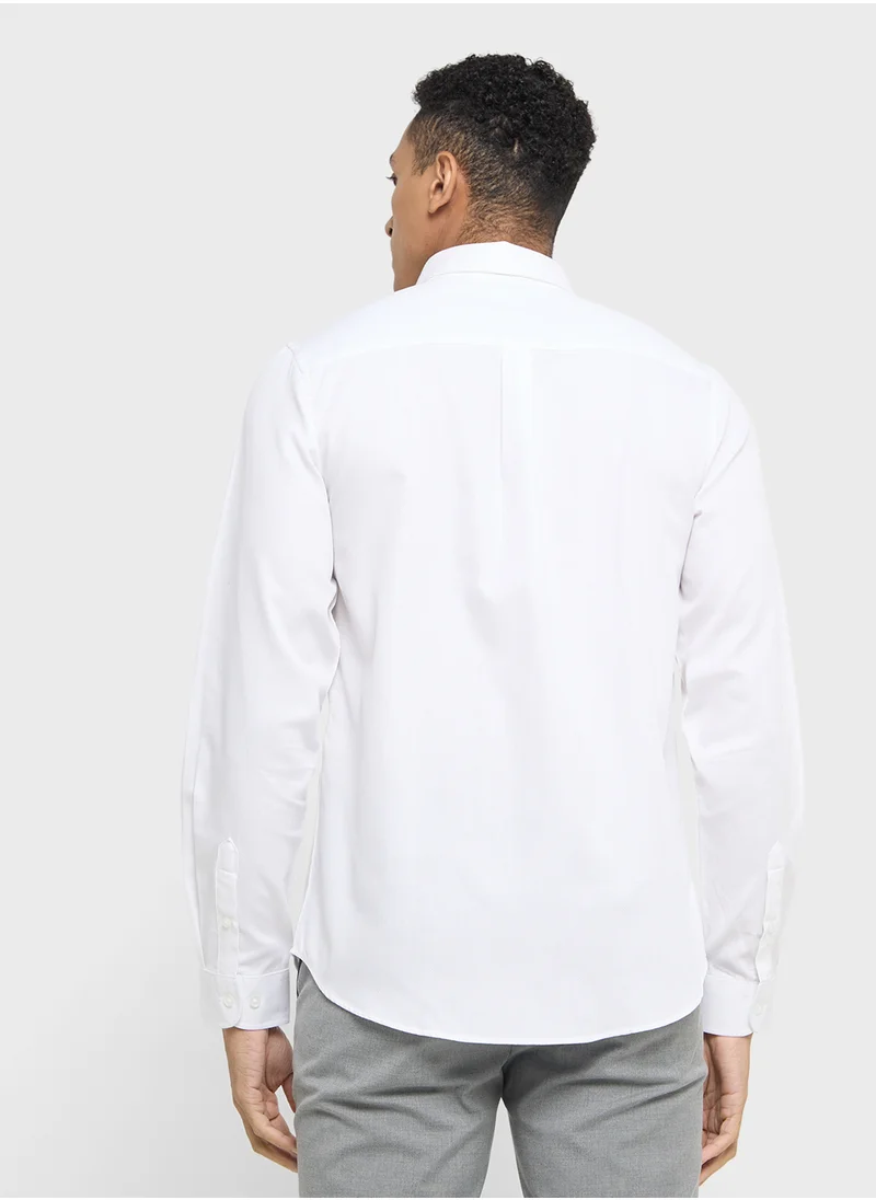 Robert Wood Long Sleeve Shirt   Single Pocket