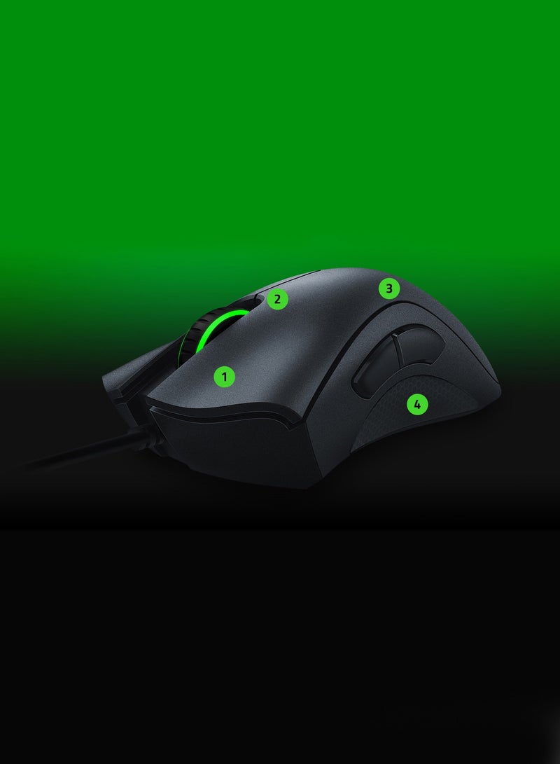 CATANES 2Packs High-Performance Gaming Mouse – Precision Optical Sensor, Ergonomic Design, and Customizable Buttons - Black Color - Image 5