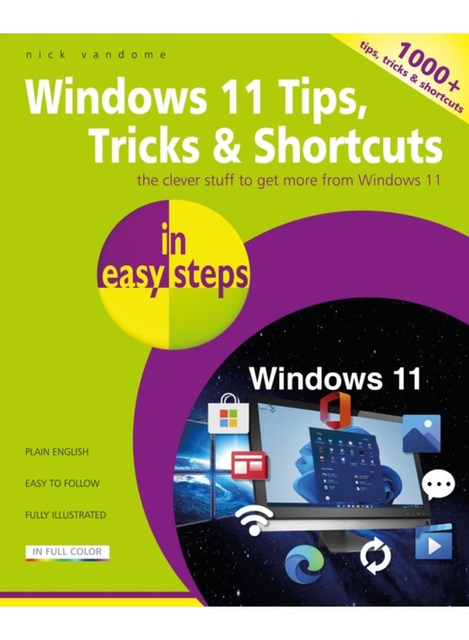 Windows 11 Tips Tricks Shortcuts in easy steps - Paperback