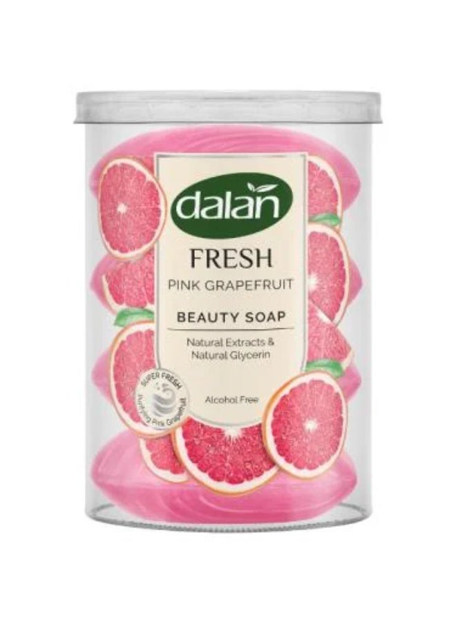 Fresh Bar Soap with Pink Grapefruit – 4 × 110g