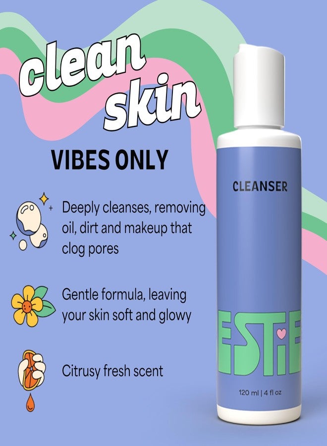 InstaNatural BESTIES Gentle Teen Face Cleanser | Vitamin C, Aloe Vera, Coconut Water | Simple Skincare for Healthy Skin | for Blemishes, Uneven Tone, Hydration, (Face Wash for All Skin Types) - Image 2