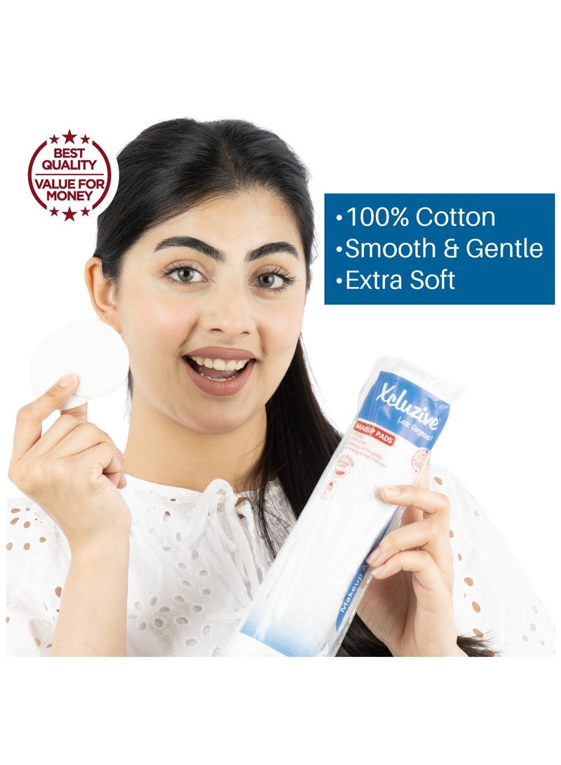 Xcluzive Round Cotton Pads 100 Pcs - Image 4