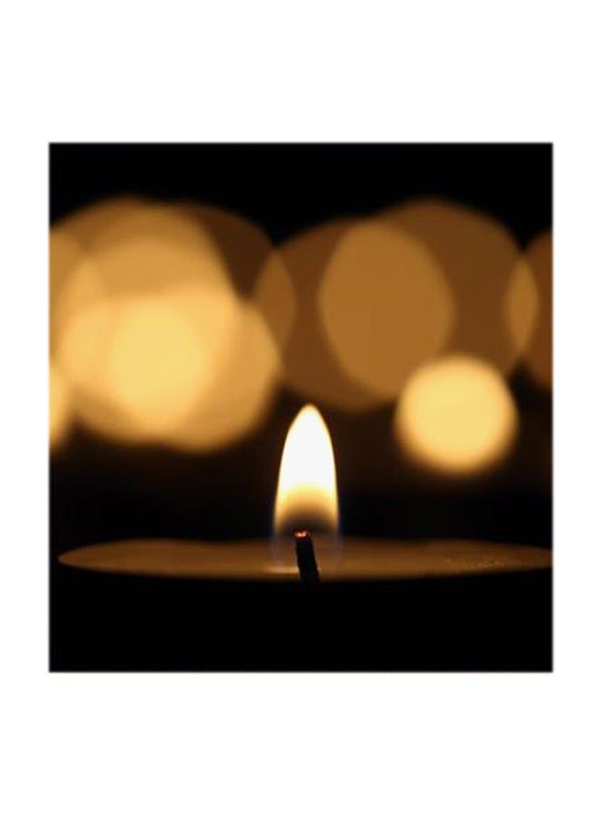 RYN Candle MDF Wall Art Multicolour 30x30centimeter - Image 1