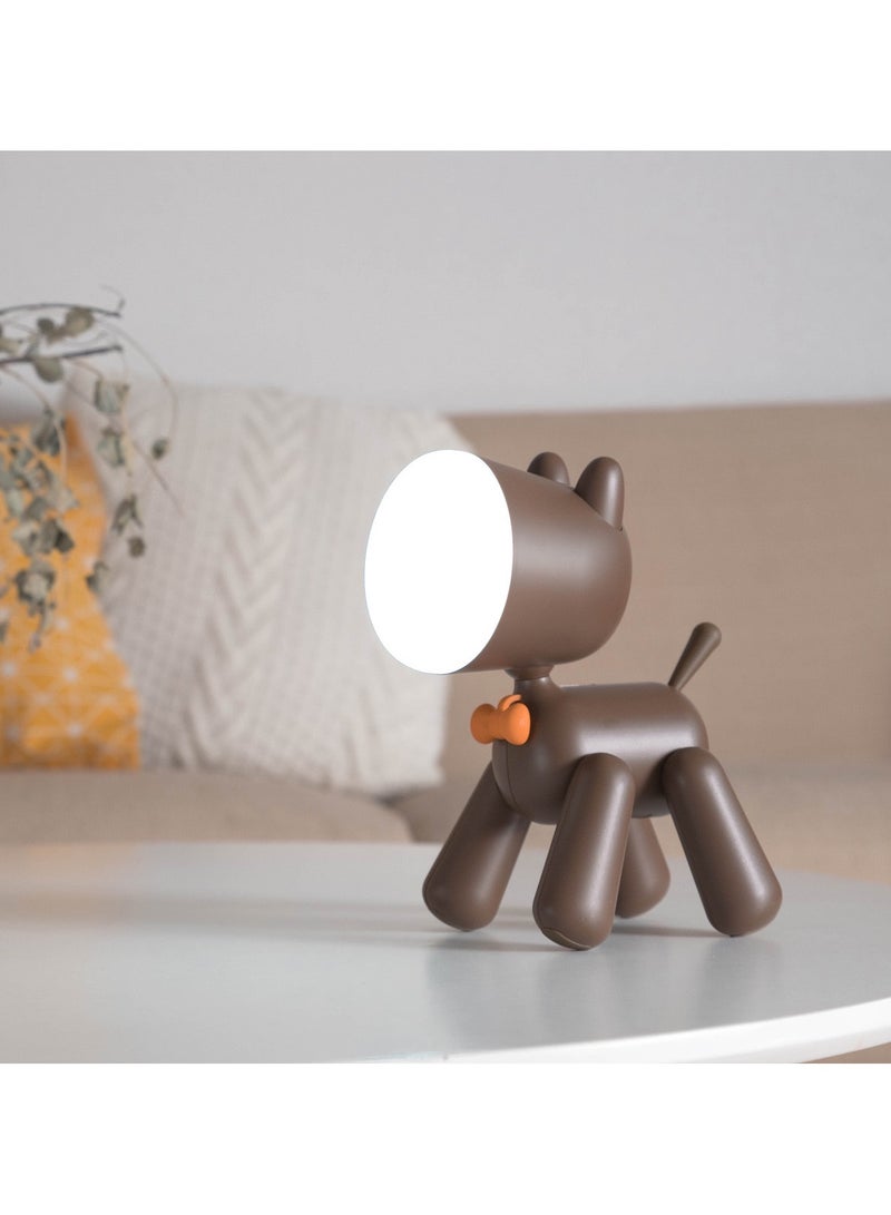 Baby bedside usb sleeping atmosphere night light Lovely cartoon puppy LED table lamp - Image 4