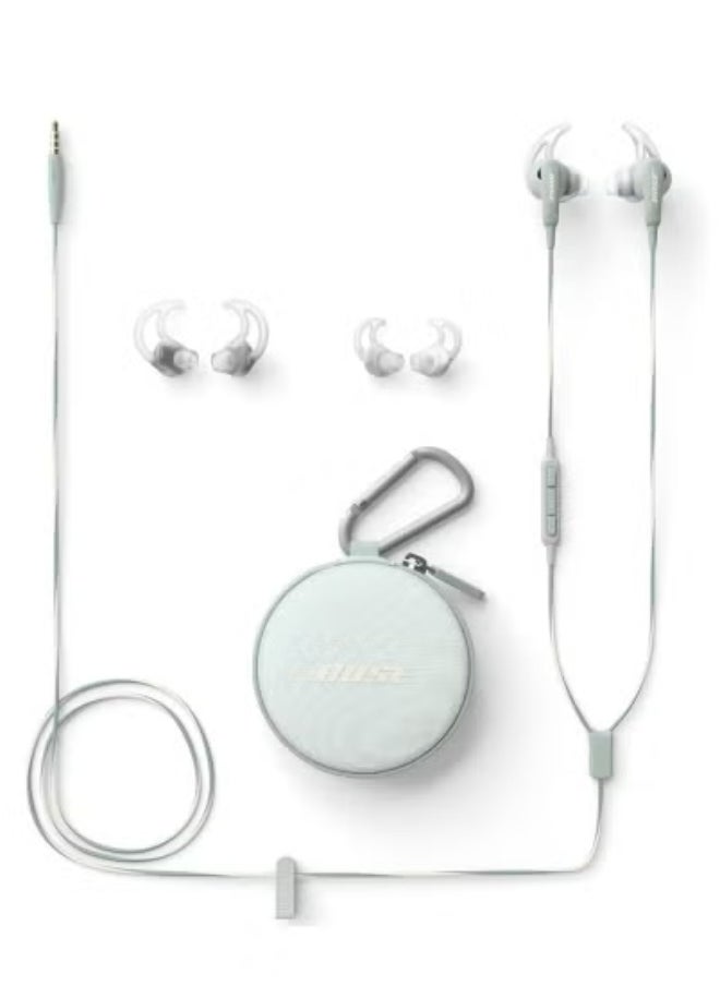 Generic Premium In-Ear Wired Sports Headphones with Deep Bass & HD Sound | Sweatproof Earphones with Secure Fit for Running, Gym & Workouts | Compatible with Samsung, Apple & Android Devices | Inline Microphone & Remote | Tangle-Free Durable Cable Design  - Image 3