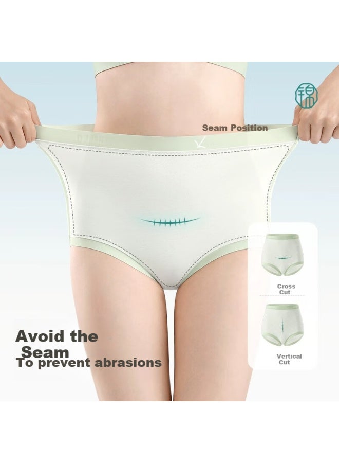 Jindu Postpartum High Waist C-section Recovery Underwear With Scar Protection And Antibacterial Properties - Image 2
