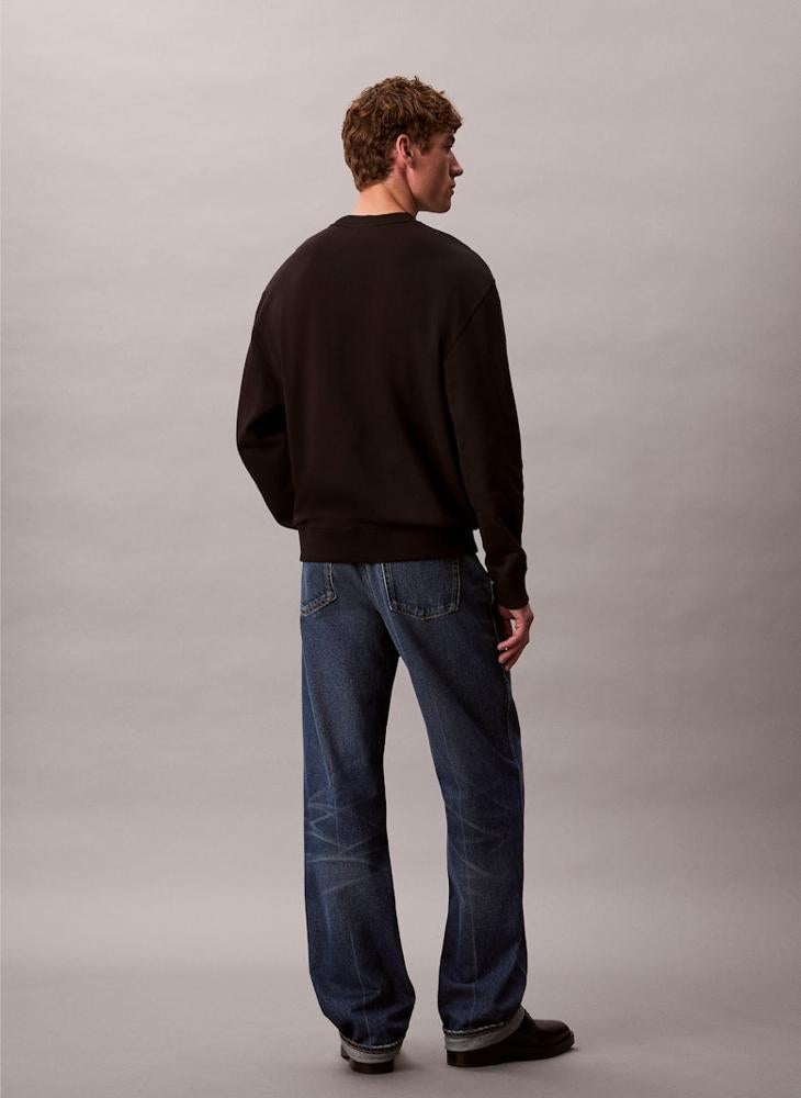 كالفن كلاين جينز بلوزة برسومات شعار - Image 2