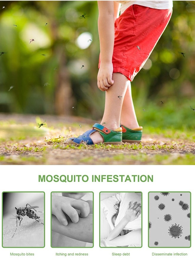 3 Pack Mosquito Repellent Incense Sticks , Mini Citronella Mosquito Bug Repellent Incense Stick,DEET Free