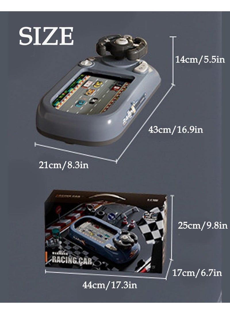 كيلا ألعاب عجلة القيادة، لعبة سيارة سباق تفاعلية، لعبة سيارة سباق محاكاة للصغار مع صوت وموسيقى، هدية عيد ميلاد للأطفال من عمر 3 سنوات فما فوق - Image 4