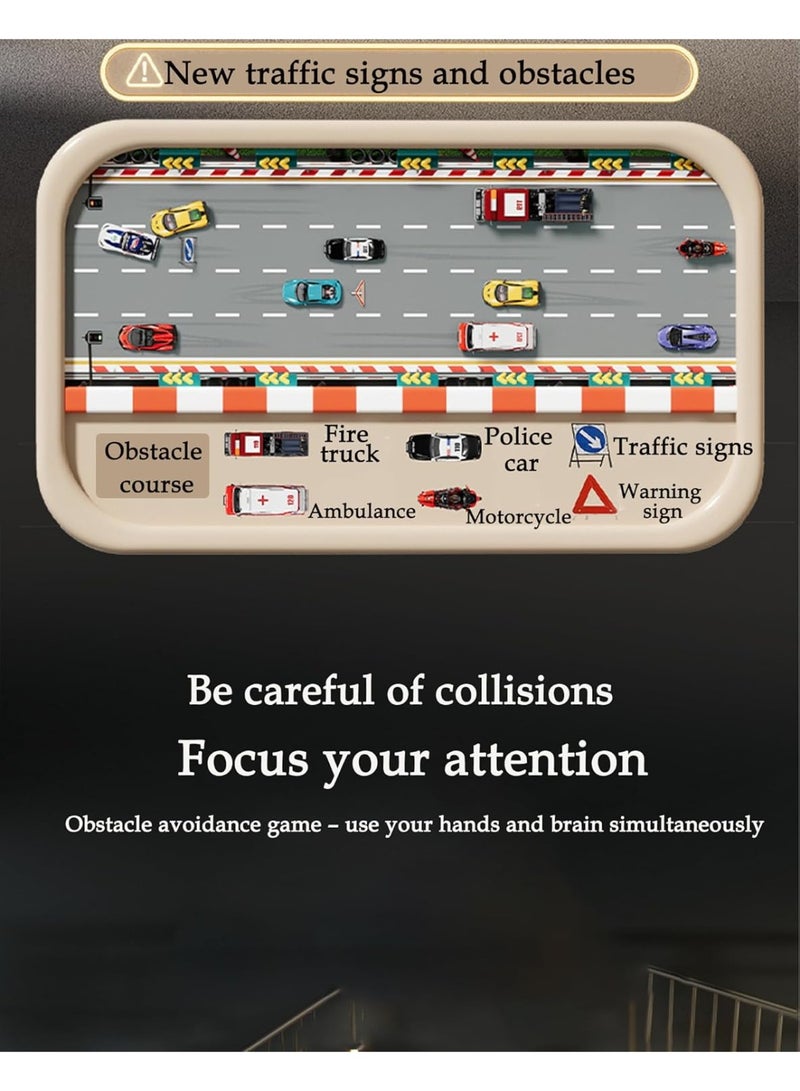 كيلا ألعاب عجلة القيادة، لعبة سيارة سباق تفاعلية، لعبة سيارة سباق محاكاة للصغار مع صوت وموسيقى، هدية عيد ميلاد للأطفال من عمر 3 سنوات فما فوق - Image 5