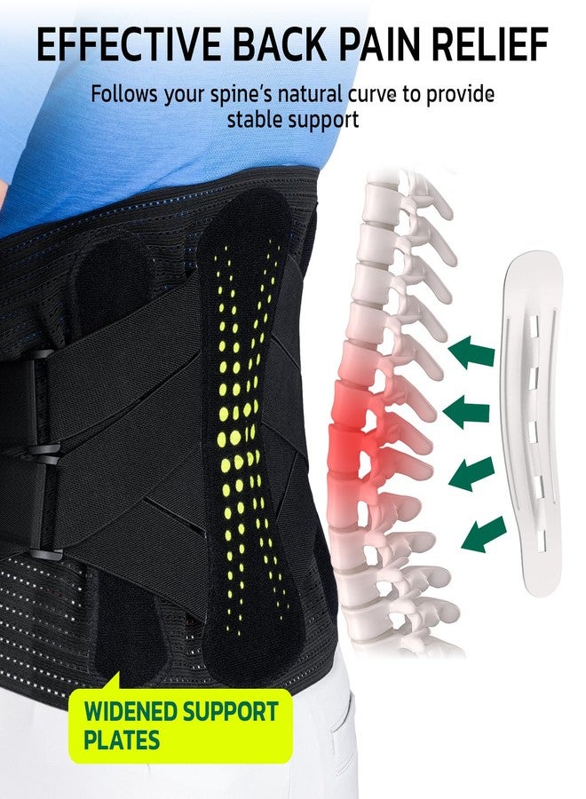 آوفت حزام دعم الظهر aoFIT لتخفيف آلام أسفل الظهر مع دعم بيوكيميائي شامل 360 درجة، حزام دعم الظهر للرجال والنساء، نسيج ناعم يسمح بمرور الهواء لدعم أسفل الظهر في حالات الانزلاق الغضروفي وعرق النسا. - Image 2