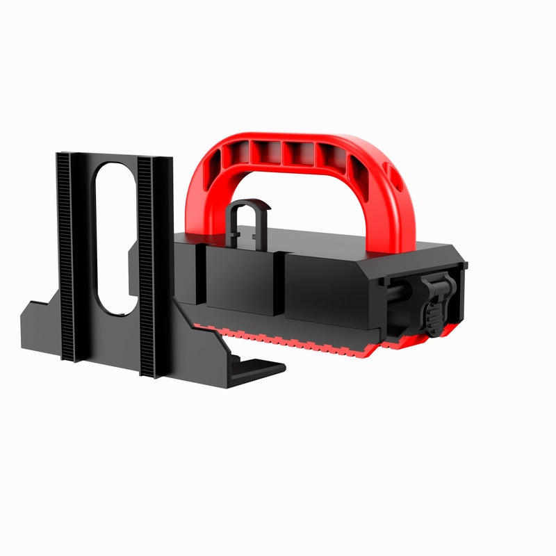 Safety Push Block Kit For Table Saw Router Table And Band Saw Black Red - Image 3