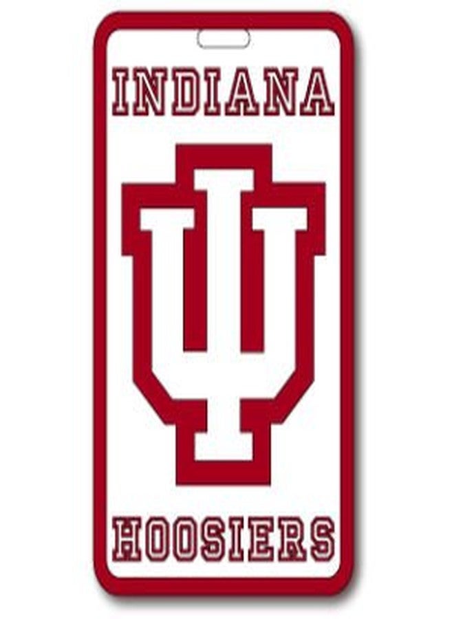 aminco Indiana Hoosiers NCAA Soft Luggage Bag Tag by Aminco International - Image 2