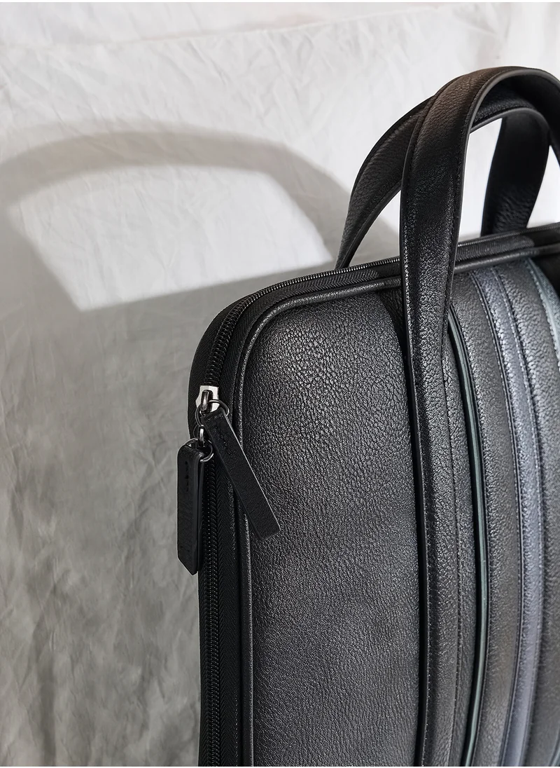Ted Baker Kedrik Stripe Pu Messenger Bag