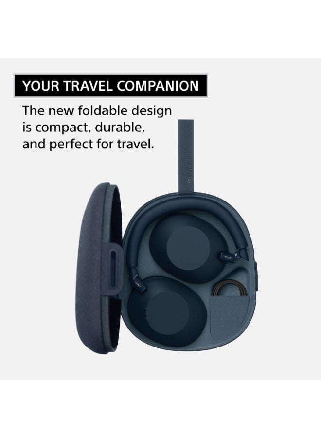Sony Corporation سوني WH-1000XM6 أفضل سماعات رأس لاسلكية لإلغاء الضوضاء، معالج NC عالي الدقة QN3، 12 ميكروفون، مُحسّن NC التكيفي، مُصممة بواسطة مهندسين، جودة استوديو، بطارية تدوم 30 ساعة، أزرق منتصف الليل - Image 2