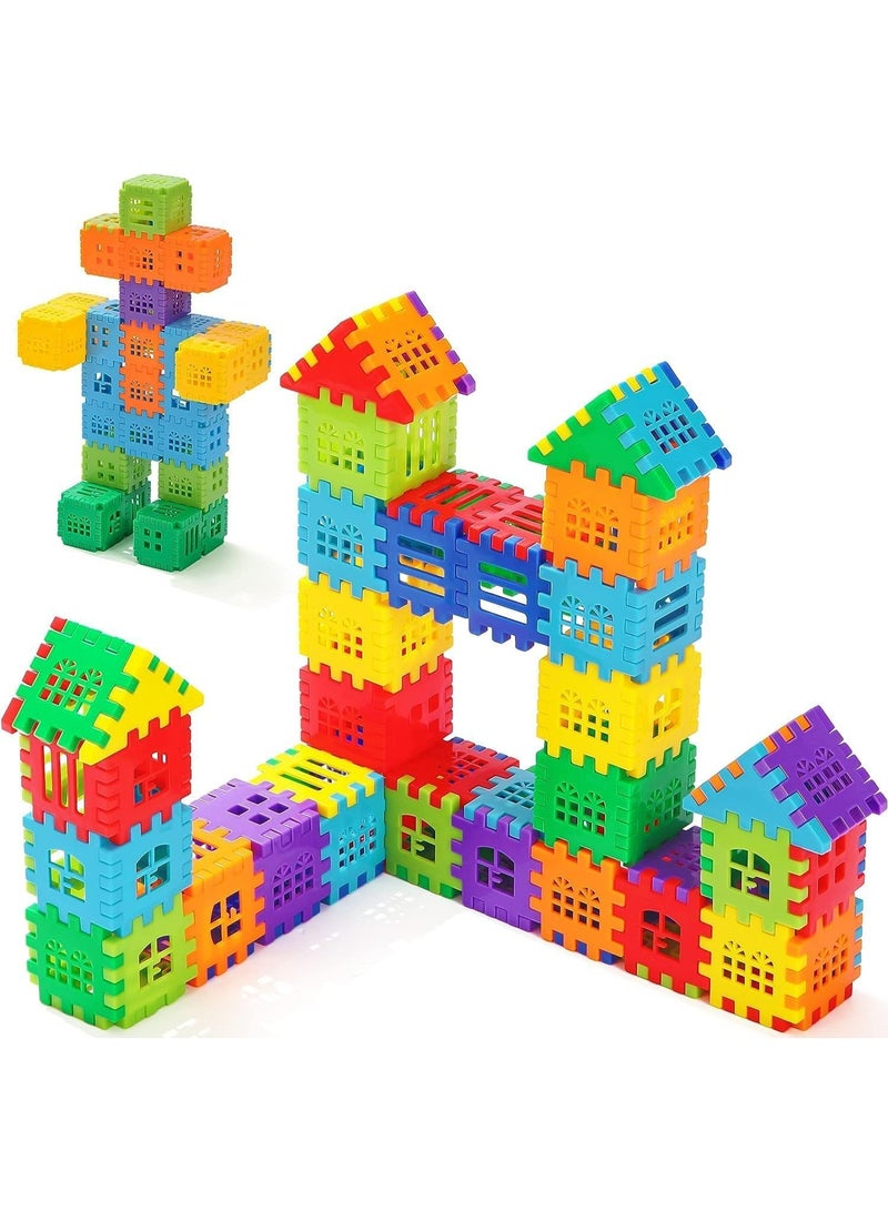 Kids Building Blocks Toy – Multicolor - Image 1