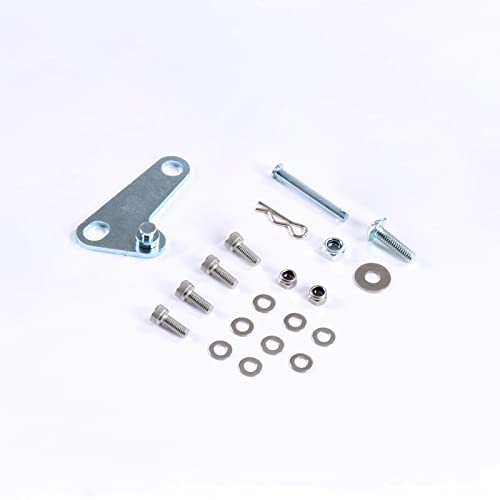 WOWYZL 304147 EZ-EFI Cable Mount Kit Carburetor Throttle Cable Mount Bracket Steel Black - Image 3