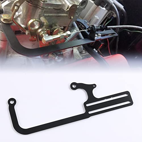 WOWYZL 304147 EZ-EFI Cable Mount Kit Carburetor Throttle Cable Mount Bracket Steel Black - Image 2