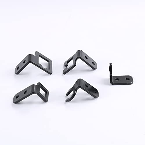 WOWYZL 304147 EZ-EFI Cable Mount Kit Carburetor Throttle Cable Mount Bracket Steel Black - Image 4