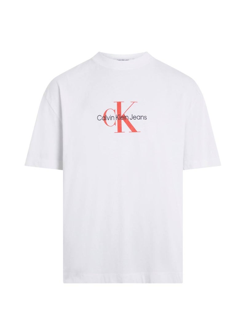 Calvin Klein Jeans Archival Monogram Logo T-Shirt  - Image 1