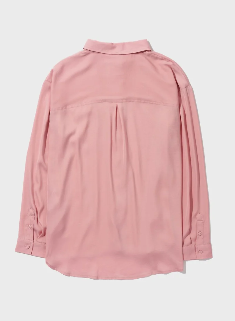 American Eagle Button Down Oversized Shirt
