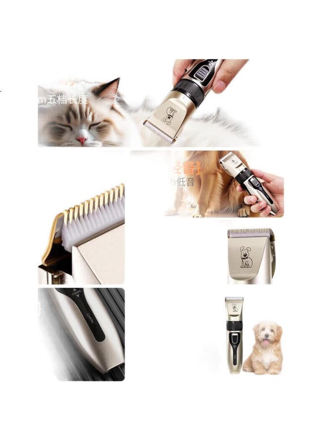Yijan Pet Hair Clipper Dog Electric Trimmer Hair Clipper Electric Pusher Hair Clipper Beauty Styling Pet Cat Hair Clipper - Image 2