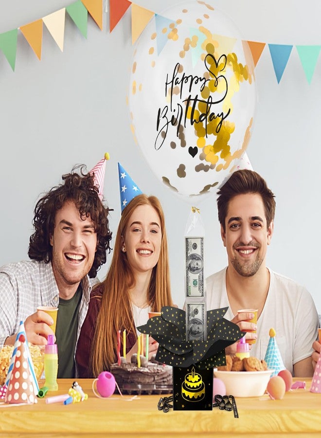 صندوق نقود عيد ميلاد مطور من UQM، صندوق هدايا نقود مرح مع بالون، مجموعة مفاجآت عيد ميلاد سعيد، هدايا عيد ميلاد للنساء والرجال وأفضل الأصدقاء والزوجات والأخوات - Image 5