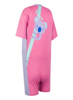 speedo Kids' Printed Float Suit (Baby and Toddler) Pink 