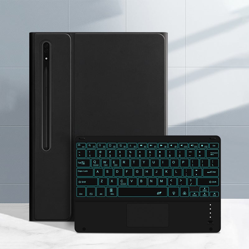 For Samsung Tab S10Ultra 14.6 Tablet Bluetooth Keyboard Leather Case S9Feplus A9 Protective Case - Image 1